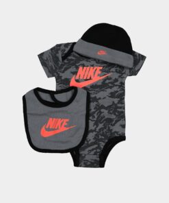 Nike Infants' Camo 3 Piece Set Smoke Grey