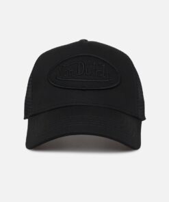 Von Dutch Classic Triple Black Trucker Snapback Black