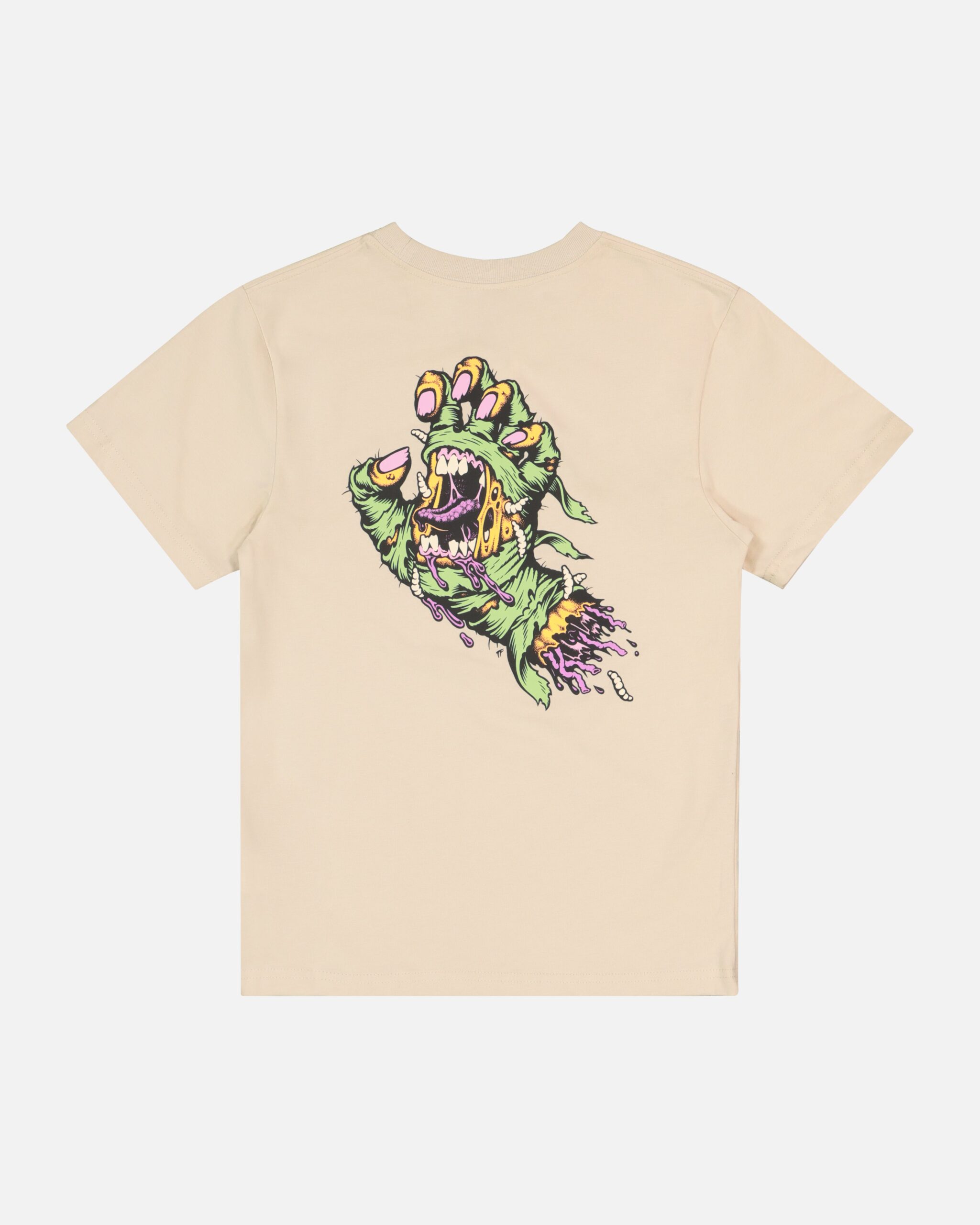 Santa Cruz Kid's Mummy Hand T-Shirt Concrete