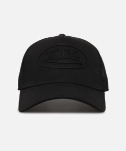 Von Dutch Trucker Snapback Hat Black