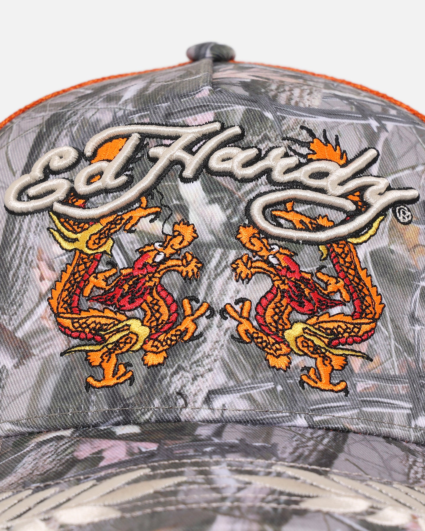 Ed Hardy Trucker Snapback Real Tree Camo