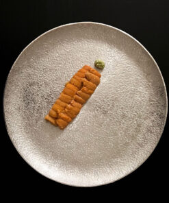 Pewter Mangetsu Dinner Plate