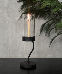Shokudai WA Glass Iron Candleholder H2