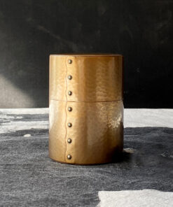 Hand-Hammered Copper Canister Coppertone