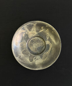 Pewter Teacup Saucer Sori-maru Antiqued