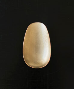 Hand-Hammered Copper Tea Scoop Silver