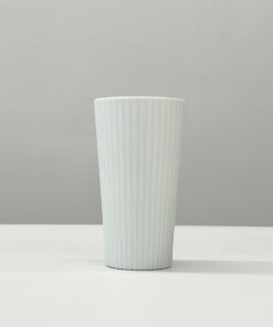 White Blast Shinogi Tea Cup Tall