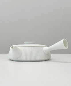 White Blast Shinogi Green Tea Kyusu Teapot