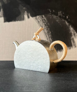 Pewter Half Moon Teapot