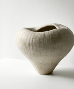 White Wave Vase Medium
