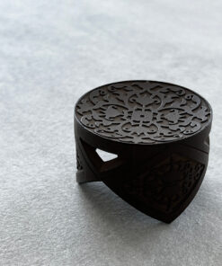 Cast Iron Lid Rest Kaleidoscope