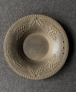 Cast Iron Teacup Saucer Mugi