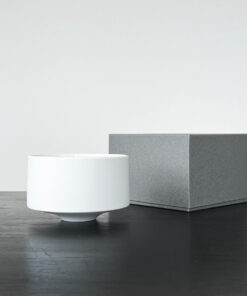 Chawan Tea Bowl Matte Blanc KAKU
