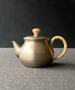 Hand-hammered Copper Teapot 200ml Silver
