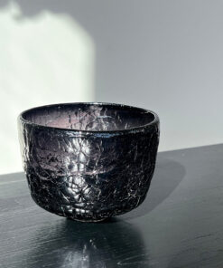 Hiya Glass Chawan Black