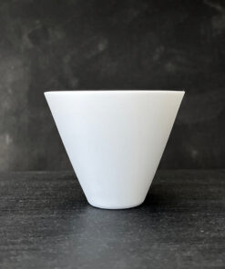 Satin Porcelain Teacup 100ml