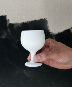 Satin Porcelain Goblet 70ml