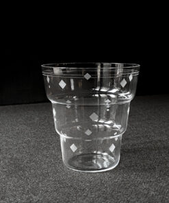 Crystal Diamond Cut 8oz Tumbler 4332 Kikatsu