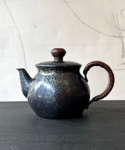 Hand-hammered Copper Teapot 200ml Starry Blue