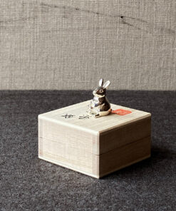 Silver Rabbit Incense Stand