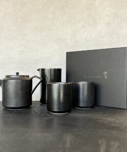 Tea Dealers Collection Tea Set Black