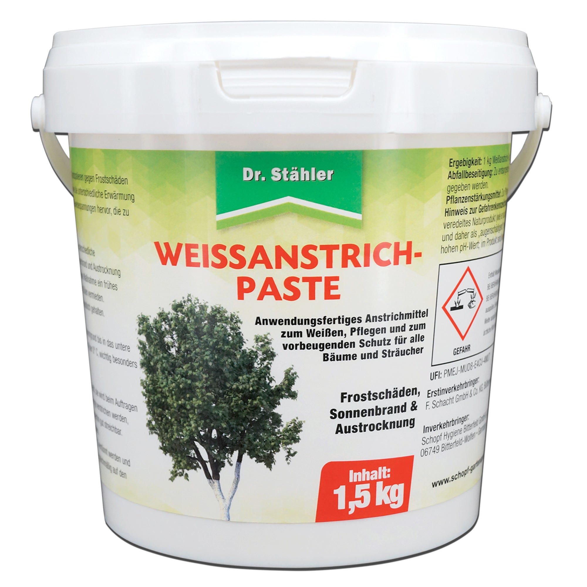 Effektiver Schutz für Bäume & Sträucher: Weißanstrich-Paste gegen Frostschäden