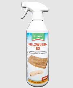 Effektives Holzwurm-Ex-Spray: Zuverlässiger Schutz vor Holzschädlingen wie dem Holzwurm, Hausbock und Splintholzkäfer