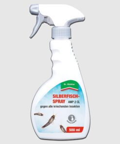 Hochwirksames Silberfisch-Spray gegen Silberfische und andere kriechende Insekten im Haus