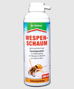 Effektiver Wespenschaum: schnelle Wespenabwehr für Haus und Garten