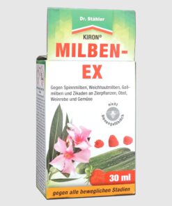 Kiron Milben-Ex: Effektive Bekämpfung von Spinnmilben und Schädlingen an Obst, Gemüse und Zierpflanzen