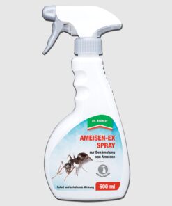 Hochwirksames Ameisen-Ex Spray gegen eine Vielzahl von Insekten wie Ameisen und Asseln