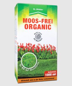 Moos-Frei Organic: Hochwirksamer Moosentferner für einen grünen, perfekten Rasen