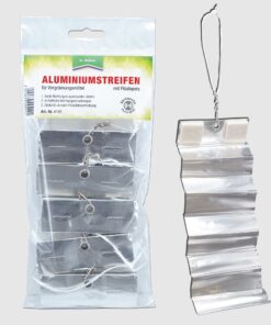 Ferox-Protect Aluminiumstreifen mit Filzdepots - als Trägermaterial für das Wildschweinabweiser Spray