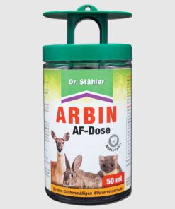 Arbin AF Dose: Effektive Wildabwehr vor Rehwild, Rotwild, Hasen, Kaninchen und Mardern