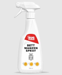 BugPower Bettwanzen Spray - effektiv gegen Bettwanzen und deren Larven
