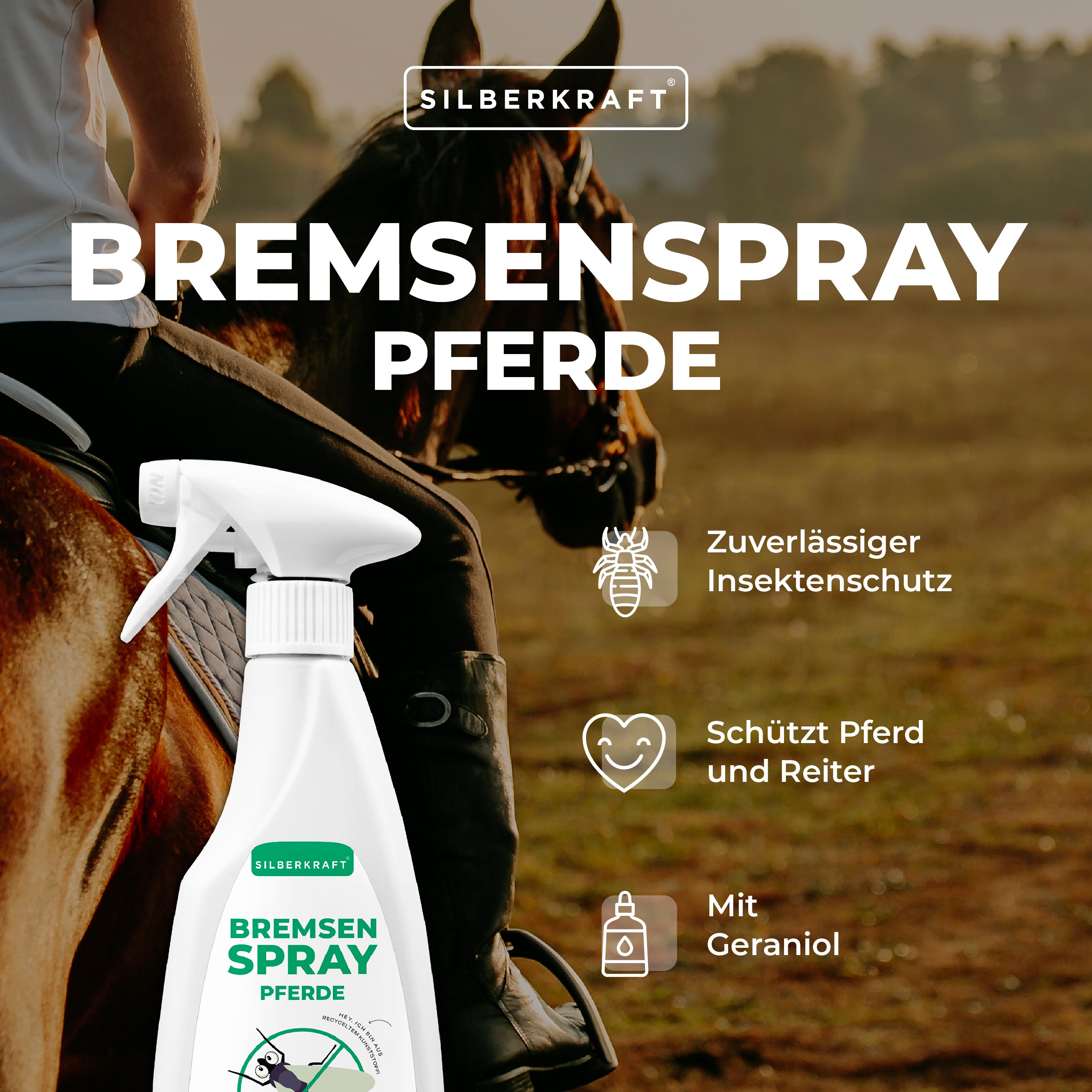 Bremsen-Spray für Pferde
