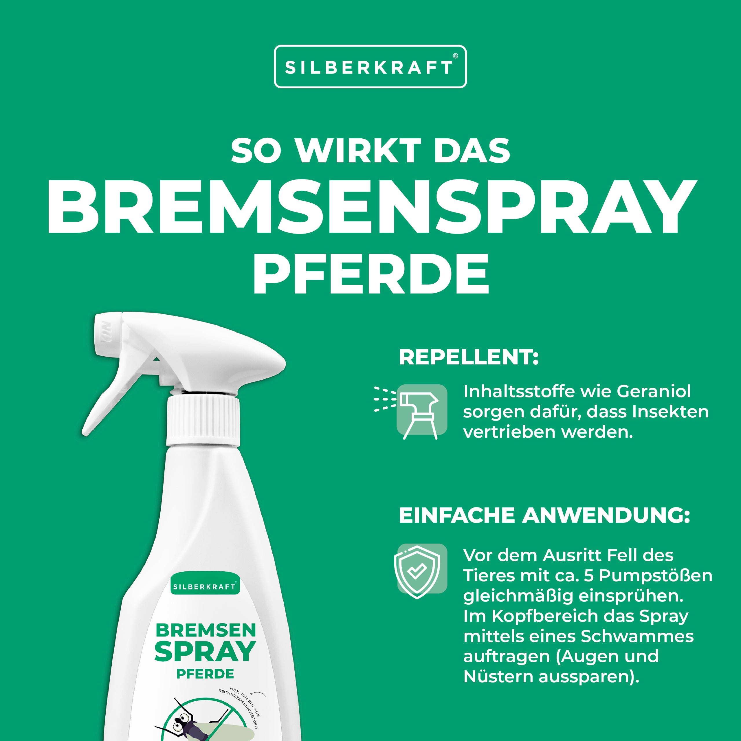 Bremsen-Spray für Pferde
