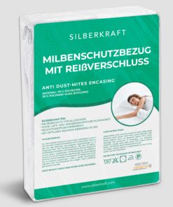 Anti-Milben-Bezug - Matratzenvollschutz mit Reissverschluss