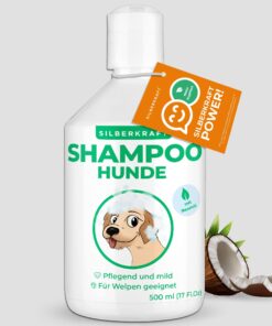 Neemöl Hundeshampoo Hunde & Welpen - Pflegeprodukt sensitiv Shampoo gegen Juckreiz und Geruch, Shampoo Hunde für gepflegtes Fell