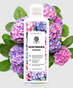 Hortensien Dünger - Mineralischer NPK Flüssigdünger mit Stickstoff - Dünger für Hortensien - Hydrangea macrophylla Dünger