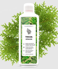 Thuja Dünger - Mineralischer NPK Flüssigdünger mit Stickstoff - Dünger für Thuja-Hecken - Koniferen Dünger