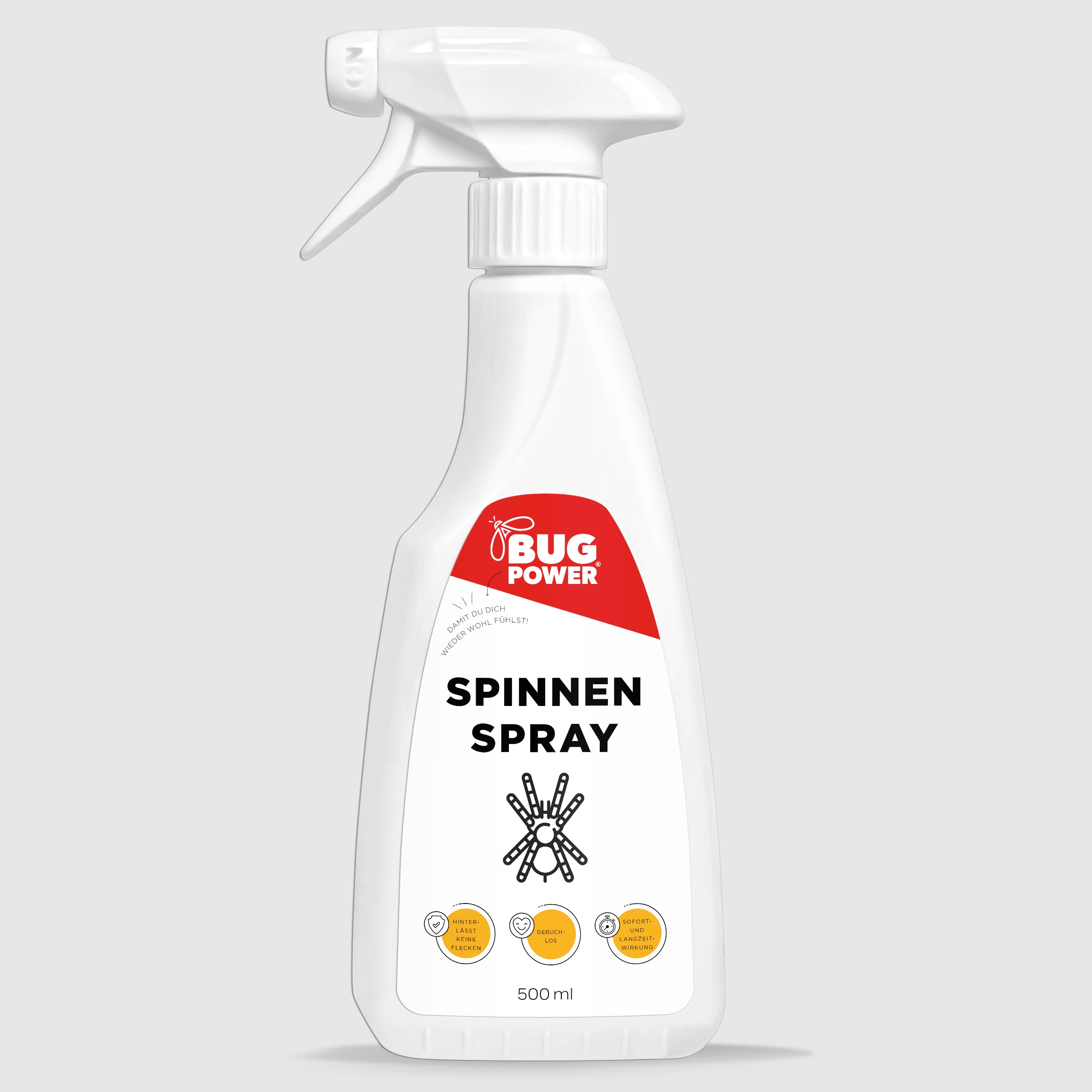 BugPower Spinnen Spray - effektiv gegen Spinnen