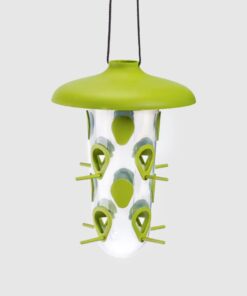 Vogelfutterspender und Vogeltränke - 3-in-1 Set - Multifunktionale Futterstation - 22 cm