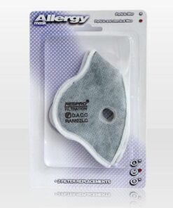 Filtro antiallergico e chimico per maschera allergica