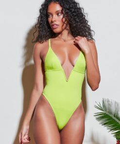One Piece V Wire Swimsuit