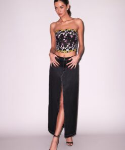Silk Maxi Skirt
