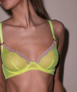 Sheer Tulle Demi Bra