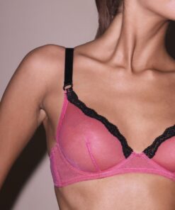 Sheer Tulle Demi Bra