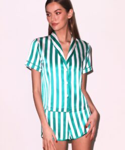 Riviera Stripe PJ Short