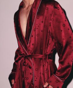 Silk Jacquard Robe